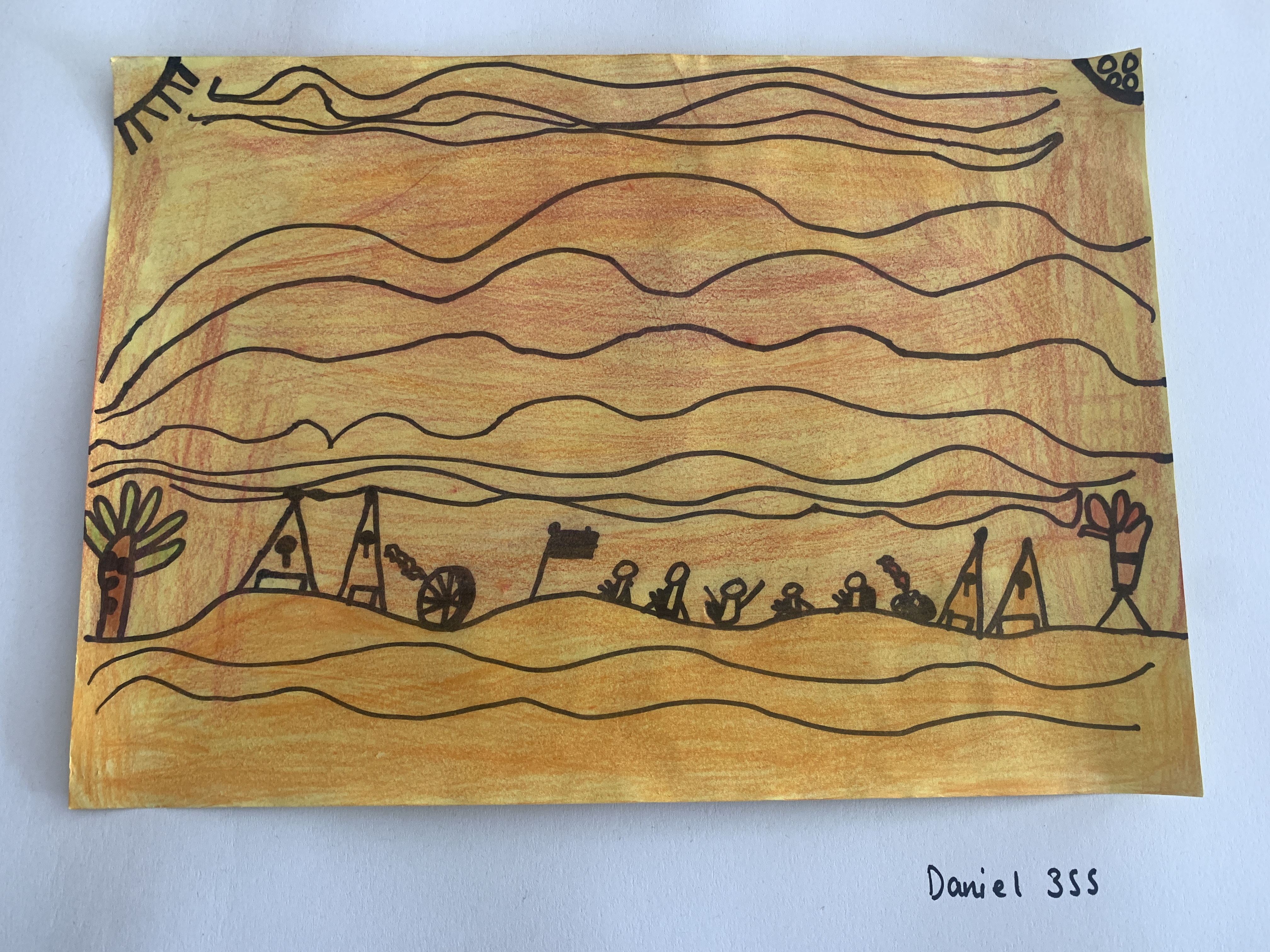 Exploring the Desert by Daniel
