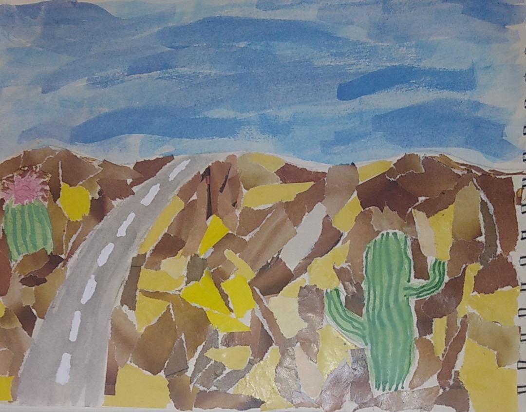 Cacti Dune by Tessa Wessel-Tolvig